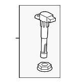 30520R40007 - Electrical: Coil for Honda: Accord, Civic, CR-V, Crosstour Image