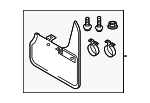 8V3075116 - Body: Splash Guard Kit for Audi Image