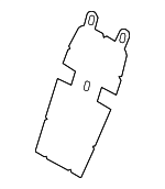 LJ7Z14D696B - Body: Seat Back Heater for Lincoln: Corsair Image