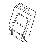 LJ7Z7866800A - Body: Seat Back Pad for Lincoln: Corsair Image
