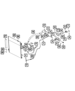 68256688AA - Air Conditioners and Heaters: A/c Charge Valve Cap for Mopar Image