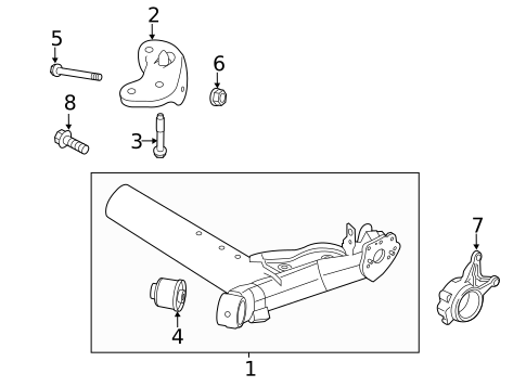 Rear Suspension for 2014 Ford Fiesta #1