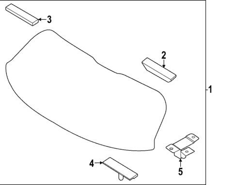 Glass - Lift Gate for 2025 Kia Sportage #0