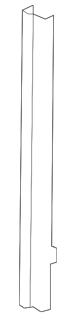 8C3Z19E572A - HVAC: Seal for Ford: F-250 Super Duty, F-350 Super Duty, F-450 Super Duty Image