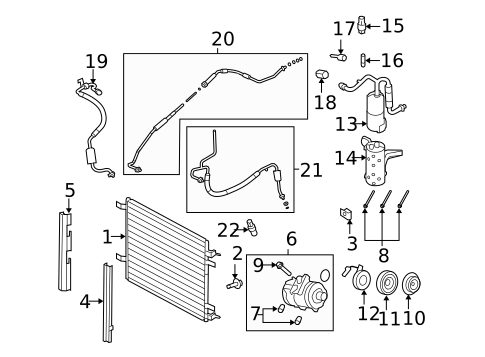 Hoses & Pipes for 2009 Ford F-250 Super Duty #0