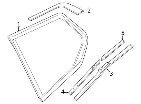 Glass & Hardware for 2023 BMW iX #0