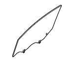 803001JA0D - Body: Door Glass for Nissan: Quest Image