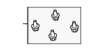 9046709245 - Body: Map Lamp Assembly Clip for Toyota Image
