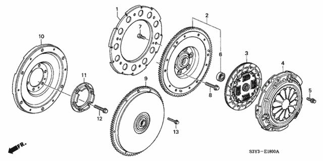 Clutch for 2001 Honda Insight #0