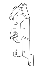 ALR9744 - Body: Latch Cover for Land Rover: Freelander Image