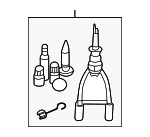 31299177 - Body: Adhesive Kit for Volvo: C30, C70, S40, S60, S70, S90, V40, V50, V60, V60 Cross Country, V70, XC70, XC90 Image