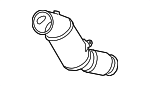18328482648 - : Catalytic Converter for BMW: 330i, 330i xDrive, 430i, 430i Gran Coupe, 430i xDrive, 430i xDrive Gran Coupe, 530i xDrive, Z4 Image