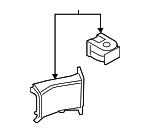 51749883898 - Body: Air Flow Tube for BMW: 530i, 530i xDrive, 540i xDrive, 550e xDrive, i5, M5 Image