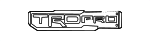 7542804020 - Body: Nameplate for Toyota Image