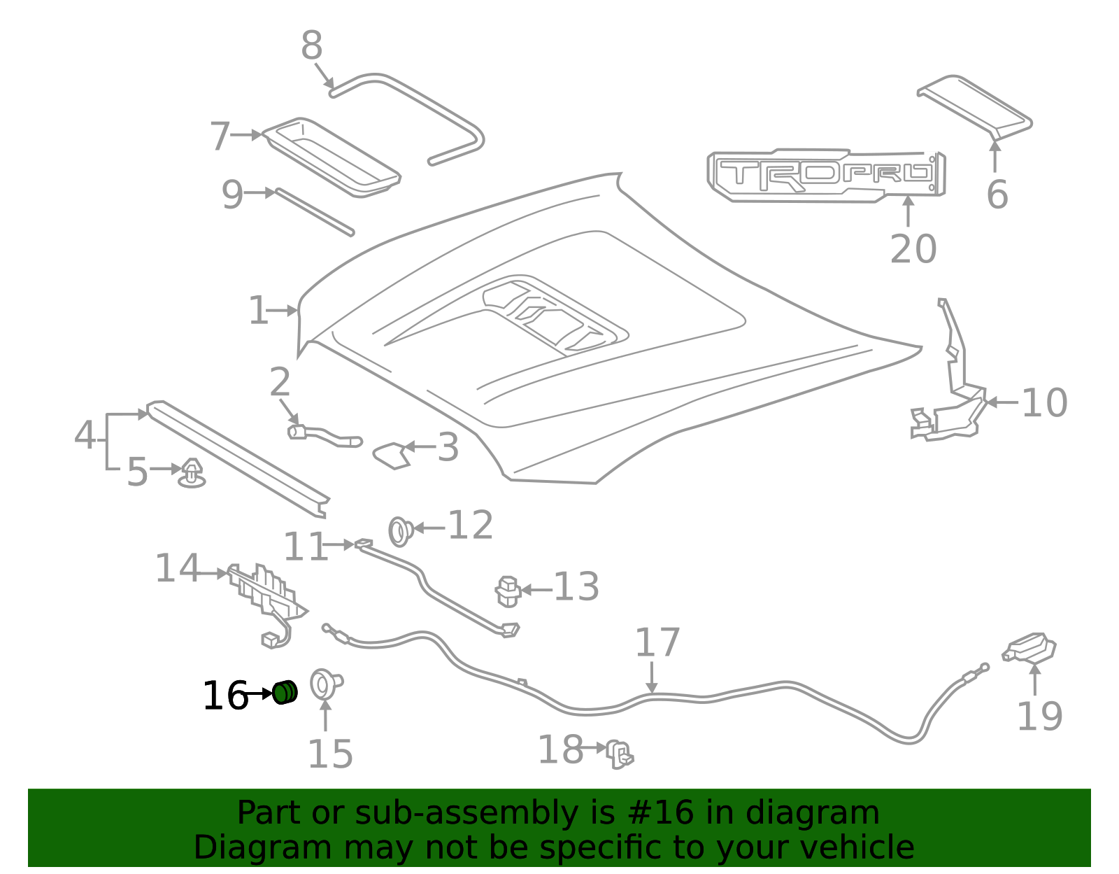 Lock Assembly Cap 53579-0E010 | OEM Parts Online