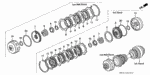 22542PA9000 - Transmission - Automatic: SEAT, CLUTCH SPRING for Acura Image