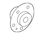 PAC407613 - Brakes: Hub for Porsche: Macan Image