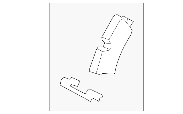 1 Set Of Brake Pads (PAB-698-451)
