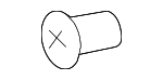 9018906047 - Body: Quarter Panel Splash Shield Grommet for Toyota Image