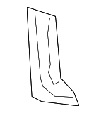 25892478 - Body: Lock Pillar Reinforced for Cadillac: Escalade EXT | Chevrolet: Avalanche, Avalanche 1500, Avalanche 2500 Image