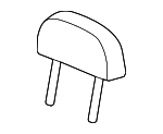 7L2Z78611A08AA - Body: Headrest for Ford: Explorer, Explorer Sport Trac Image