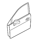 H0101ZN9MA - Body: Door Shell for Nissan: Versa Image image