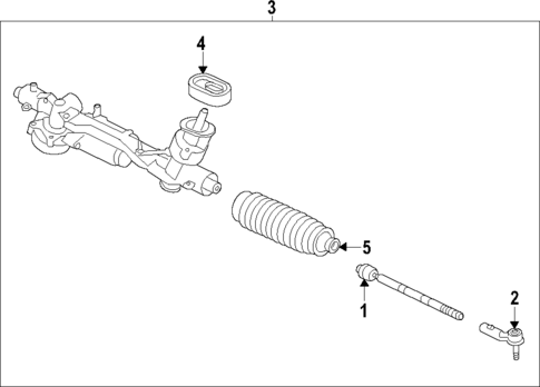 Steering Gear & Linkage for 2024 Volkswagen Golf R #1