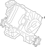 EF901091AF - Electrical: Drive Unit for Audi: e-tron Quattro, e-tron S, e-tron S Sportback, e-tron Sportback, Q8 e-tron, Q8 e-tron Sportback Image