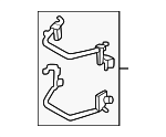 34208852761 - Brakes: Hardware Kit for BMW Image