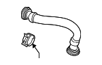 4E131149F - Emission System: Connector Hose for Volkswagen: Jetta Image