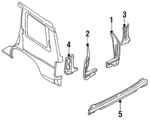 7815241G00 - : Mount Panel for Nissan: Pathfinder Image