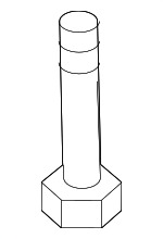 626172T000 - Suspension: Engine Cradle Bolt for Hyundai: Sonata Image
