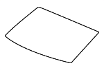 73211T20A11 - Body: Back Glass for Honda Image