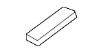 91536SS0J01 - Body: Back Glass Fastener for Honda Image