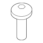 W504775S303 - Electrical: Lower Bracket Screw for Ford: Transit Connect Image