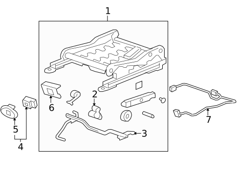 Tracks & Components for 2007 Pontiac Solstice #1