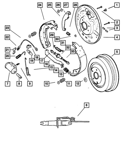 Rear Brakes for 2001 Dodge Ram 2500 #7