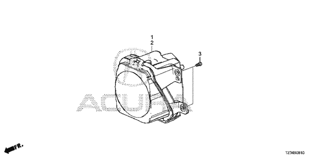 Foglight for 2015 Acura TLX #0