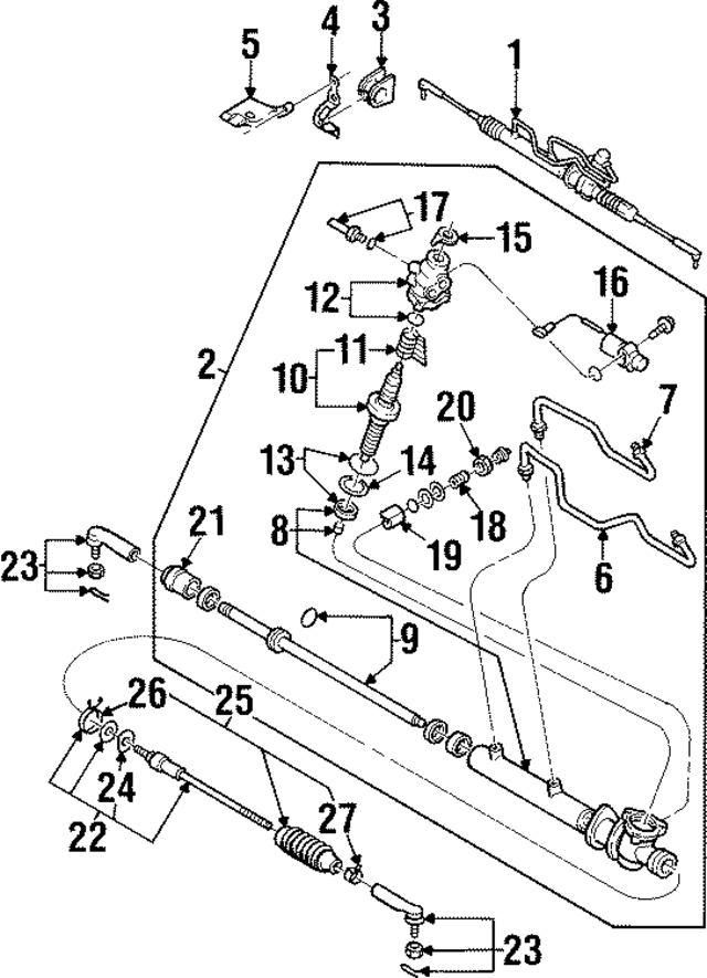 480540P700 - : Boot Clamp for INFINITI: G20, I30 Image