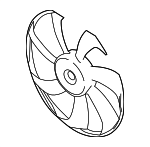 16361WB001 - Cooling System: Fan Blade for Scion: iA | Toyota: Yaris, Yaris iA Image