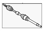 391013ZM0B - : Axle Assembly for Nissan: Sentra Image