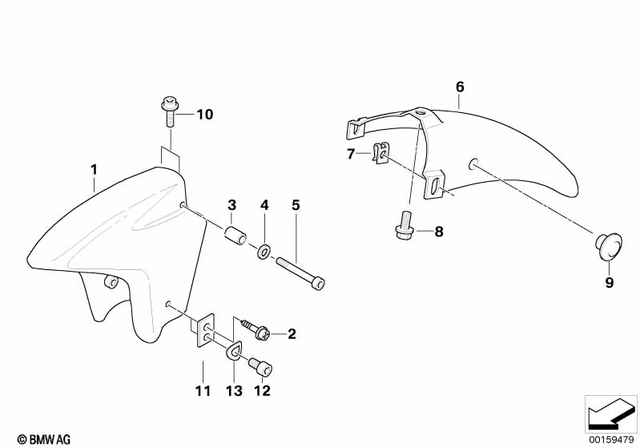 46627675024 - : Isa Screw - M6X16mm for BMW-Motorrad Image