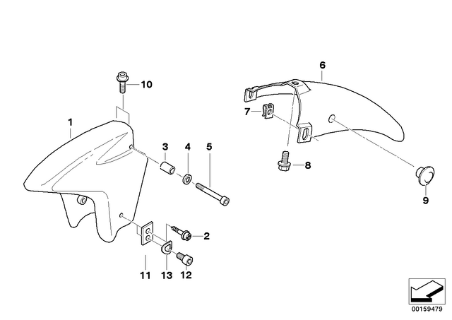 62122306644 - : Covering Cap for BMW-Motorrad Image