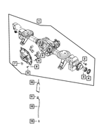 68003634AB - : Rear Axle Housing for Mopar Image