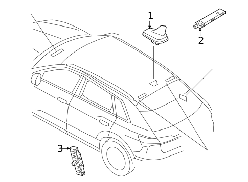 Antenna & Radio for 2024 Volkswagen ID.4 #0