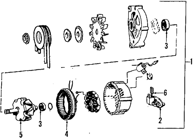 93184962 - Electrical: Alternator for Saab Image