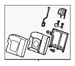 42768020 - : Seat Back Assembly for GM Image