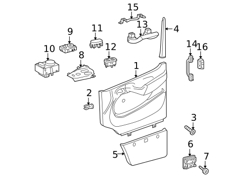 Mirrors for 2004 Dodge Sprinter 3500 #1