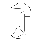 5124285AA - Body: Grip Handle Cover for Dodge: Sprinter 2500, Sprinter 3500 Image