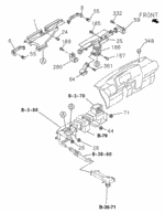 5094400040 - Interior/Bumper: NUT, FLANGE (6) for Acura Image